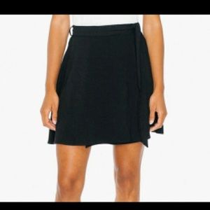 American Apparel semi wrap skirt